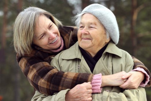 Mother and daughter enjoying time spent together.