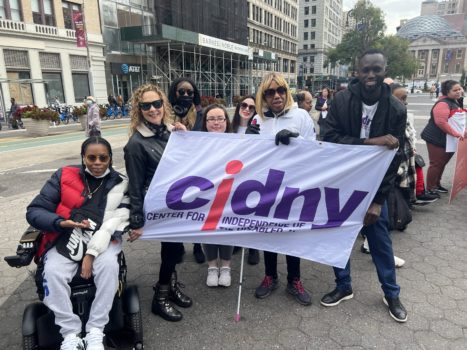 CIDNY attends the 2023 Disability Pride Parade.