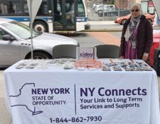 CIDNY's NY Connects team at a Staten Island free vaccine event.