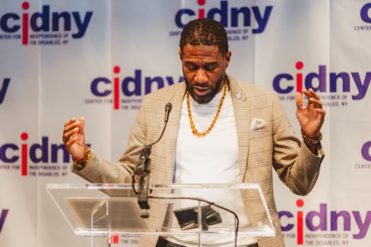 NYC Public Advocate Jumaane Williams speaking.