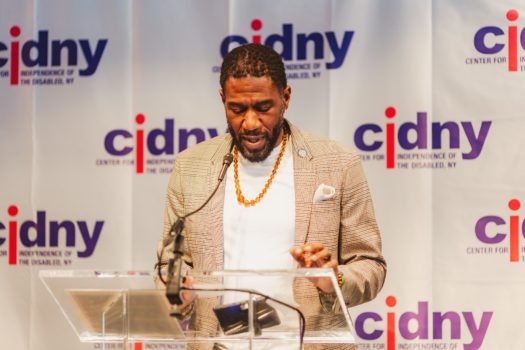 NYC Public Advocate Jumaane Williams speaking.