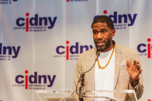 NYC Public Advocate Jumaane Williams speaking.