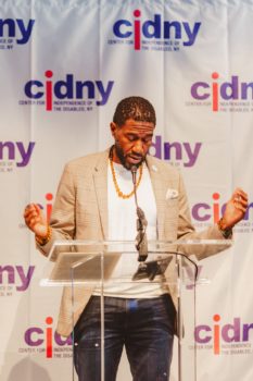 NYC Public Advocate Jumaane Williams speaking.