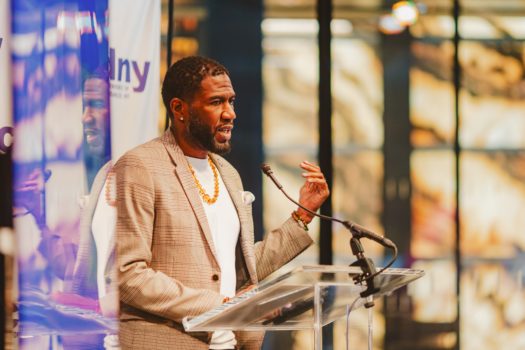 NYC Public Advocate Jumaane Williams speaking.
